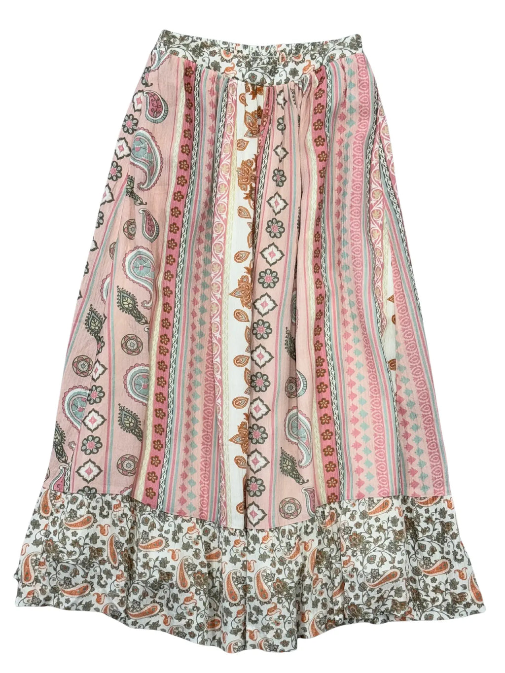 Avery & Alexander Ruffle Bottom Maxi Skirt