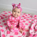 Pink Ghost RUFFLE ZIP Bamboo Halloween pj