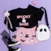 Spooky Babe Patch Halloween Sweatshirt