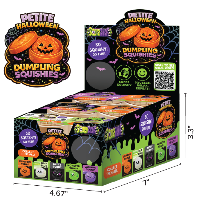 Fun Doh Petite (Mini) Halloween Squishy Dumplings