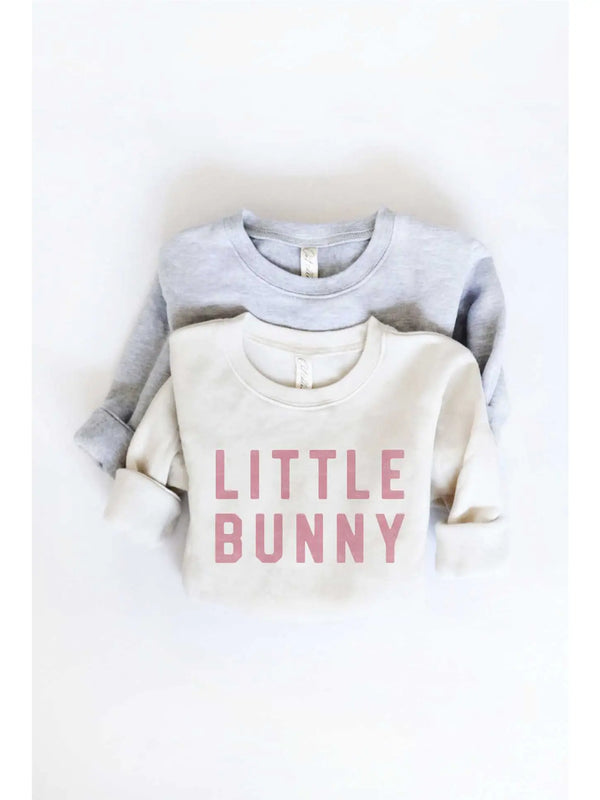 Little Bunny Graphic Sweatshirt - Oat