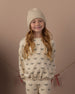 Spongey Knit Set Evergreen Bows