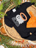 Halloween baby outfit | Boo ghost applique romper