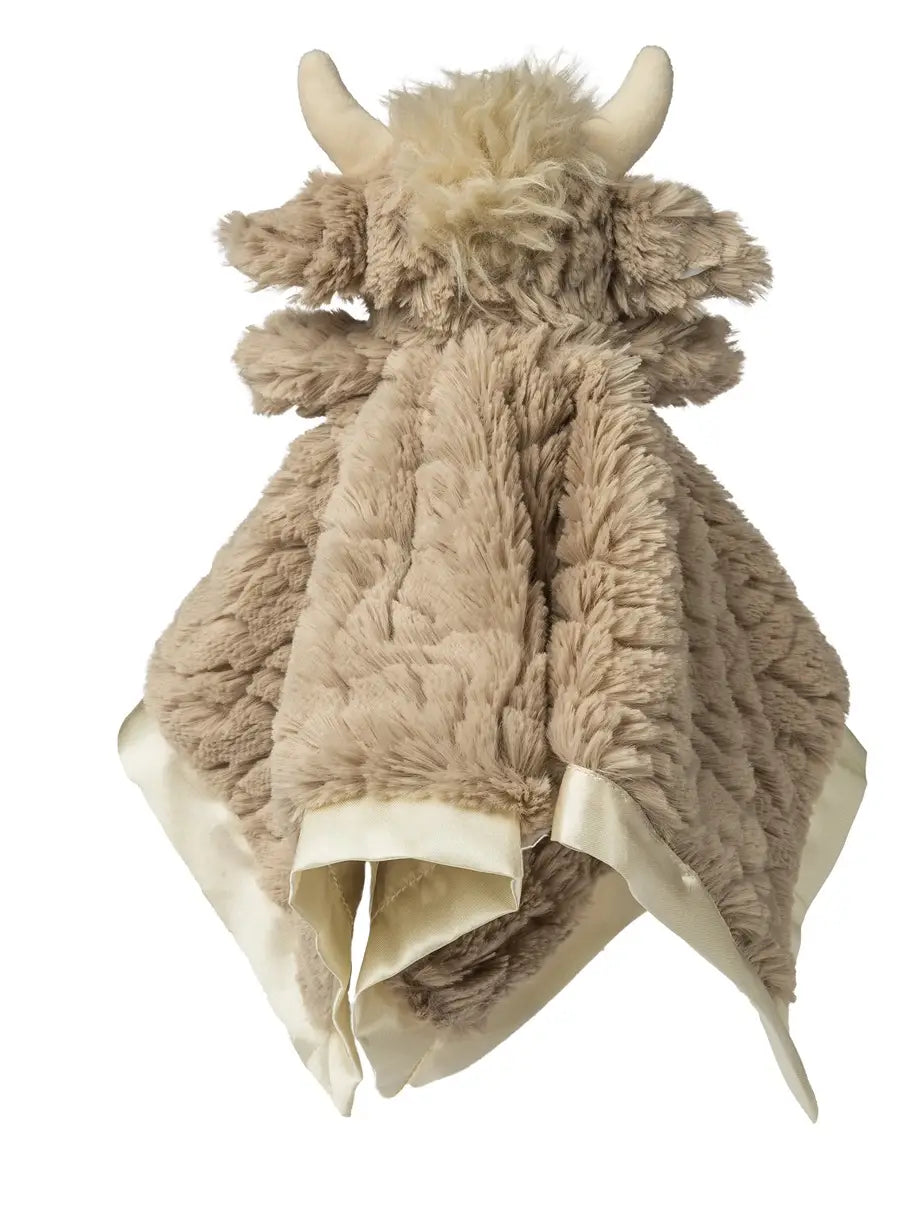 Putty Nursery Highland Cow Character Blanket