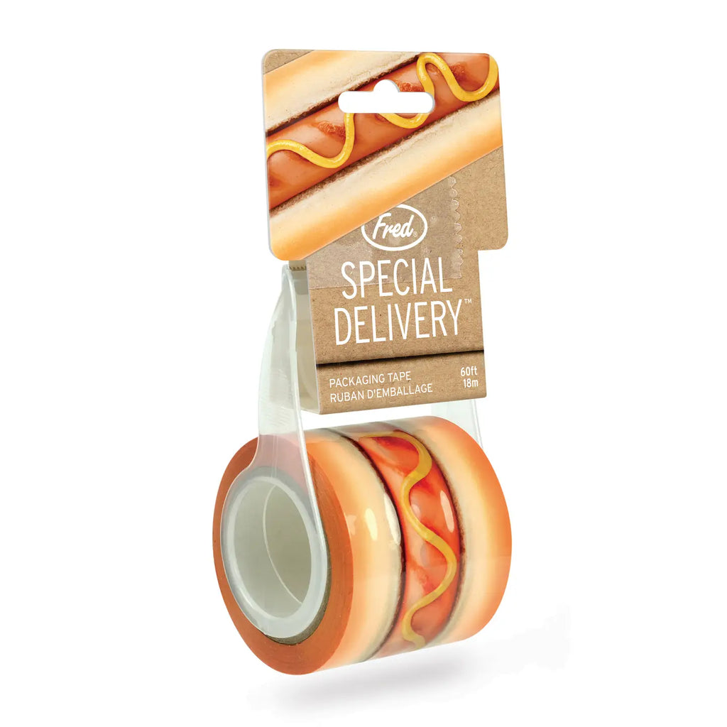 Special Delivery - Hot Dog - Printed Packing Tape