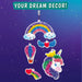 Poke-in Art Magical Unicorn Dream Decor Mess-Free Fun Kit