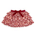 Christmas Plaid Bow Tiered Tutu