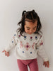 KNIT SWEATER -  Tulip Intarsia