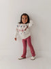 KNIT SWEATER -  Tulip Intarsia