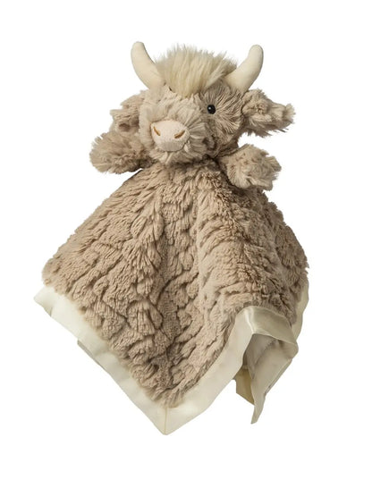 Putty Nursery Highland Cow Character Blanket