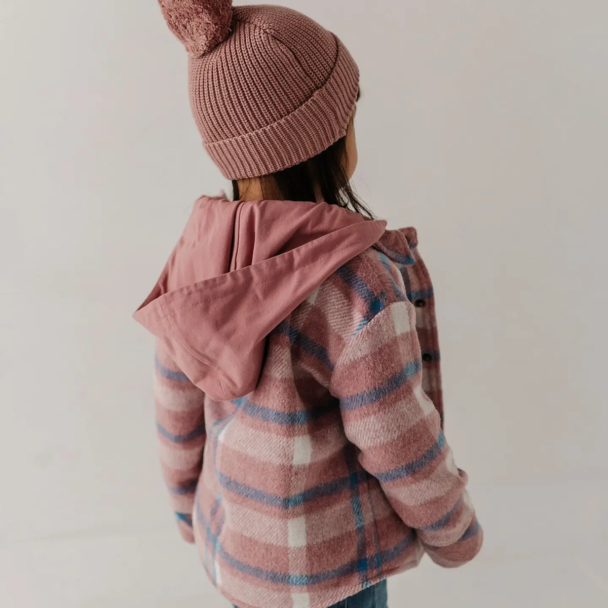 Babysprouts Knit Pom Hat - Rose