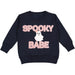 Spooky Babe Patch Halloween Sweatshirt