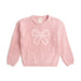Coquette Bow Knit Sweater - Kids Boutique Clothing