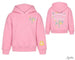 Embroidered Happiness in Bloom Hoodie Sweatshirt