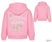 Embroidered Happiness in Bloom Hoodie Sweatshirt