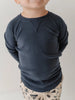 RIBBED TOP - NightFall Blue