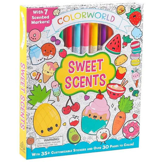 Colorworld: Sweet Scents By Editors of Silver Dolphin Books