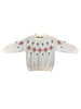 KNIT SWEATER -  Tulip Intarsia