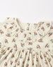 RUFFLE COLLAR DRESS RUBY BLOOM