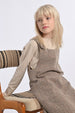 GIRLS KNITTED SWEATER - Beige