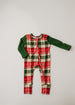 Cozy Holiday Plaid Footie