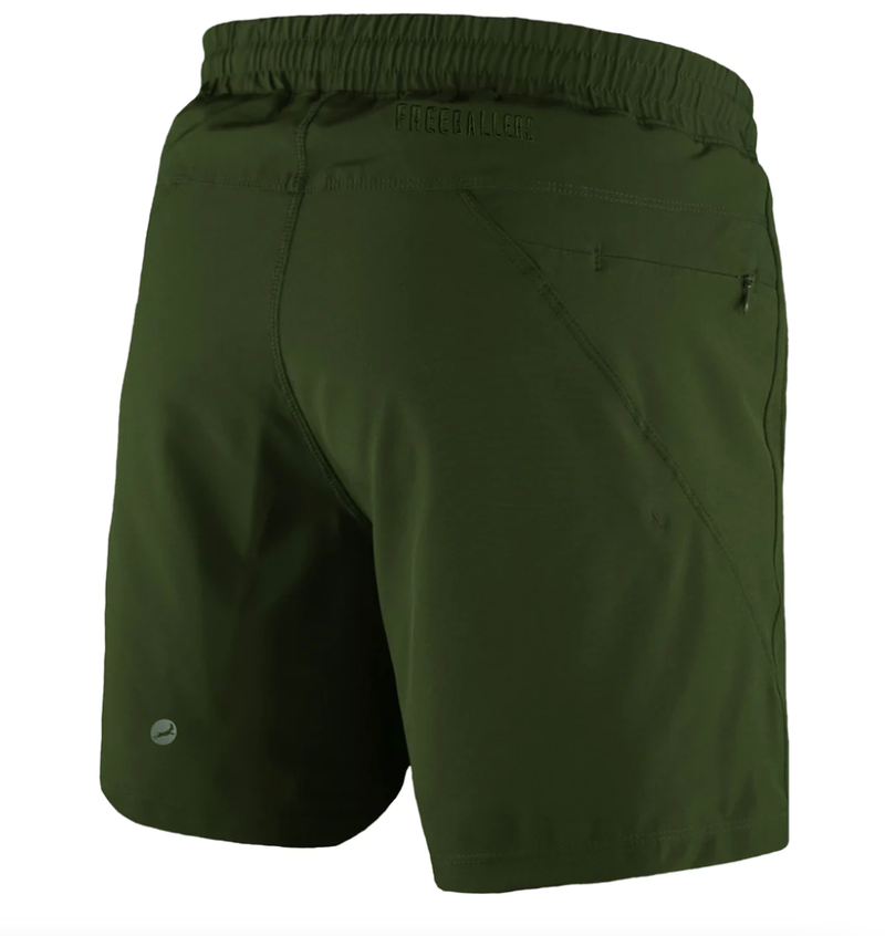 Olive FB Shorts