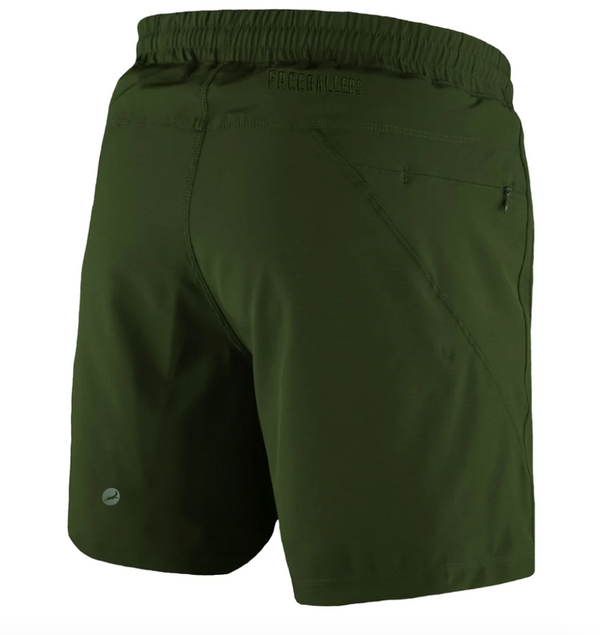 Olive FB Shorts