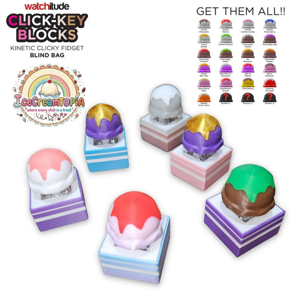 CLICK-KEY BLOCKS ICECREAMTOPIA BLIND BAG