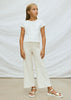 linen-like long pants