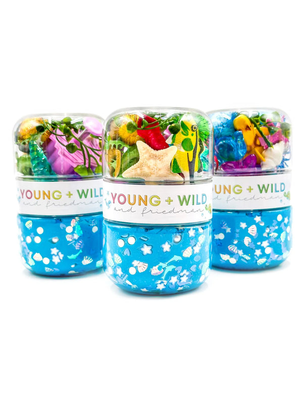 Grab & Go Dough Jar - Ocean