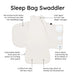 Sleep Bag Swaddler in Oat 1.0 XS