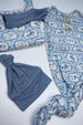 Cowboy Colt knot Gown & Hat - NB