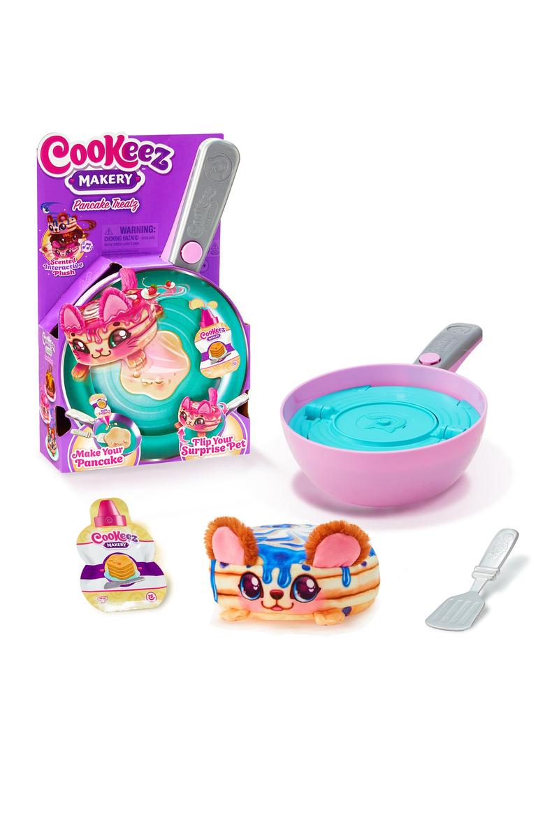 Cookeez Makery™ Pancake Treatz Playset Plush (Frying Pan)