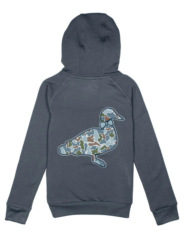 Boys Element Logo Hoodie Terra Camo Storm