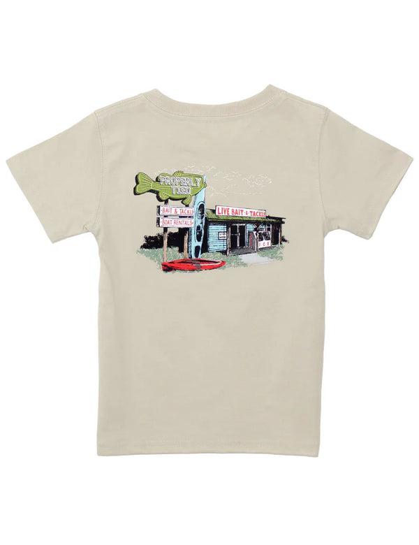 Boys Bait Shop SS Linen