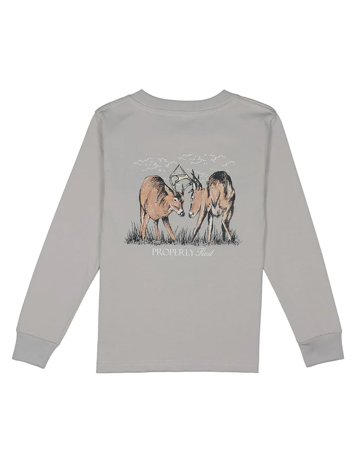 Boys Trophy Season LS - Ice Grey