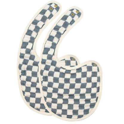 Cloud Muslin™ Bib 2 Pack - Miles/Cream
