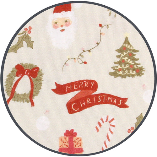 Mistletoe Top Knot Hat NB-0/3M