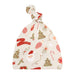 Mistletoe Top Knot Hat NB-0/3M