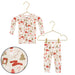 Mistletoe Top + Bottoms NB-0/3M