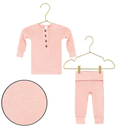 Piper Plush Knit Top + Bottoms - Newborn-3 Month