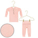 Piper Plush Knit Top + Bottoms - Newborn-3 Month