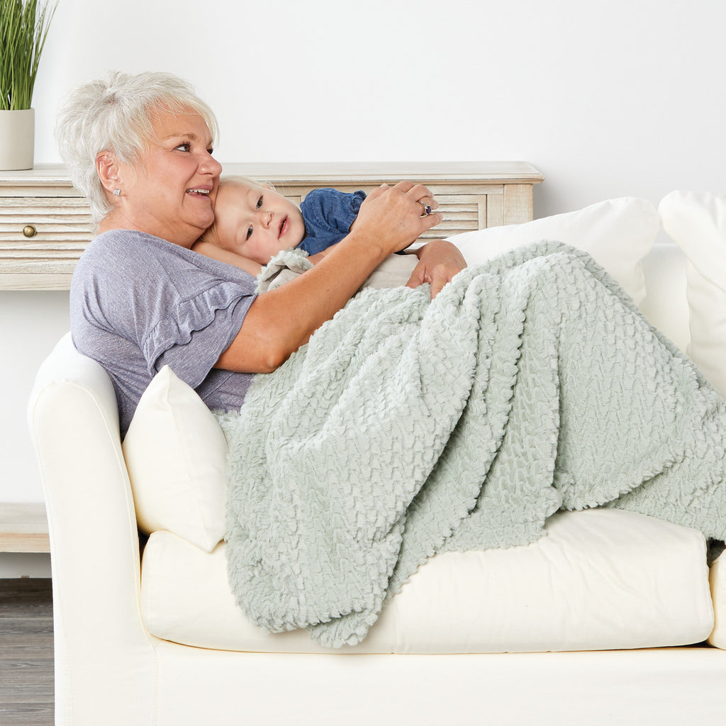 Cuddle Moments Grandma and Me Cuddle Time Blanket 50" x 60"
