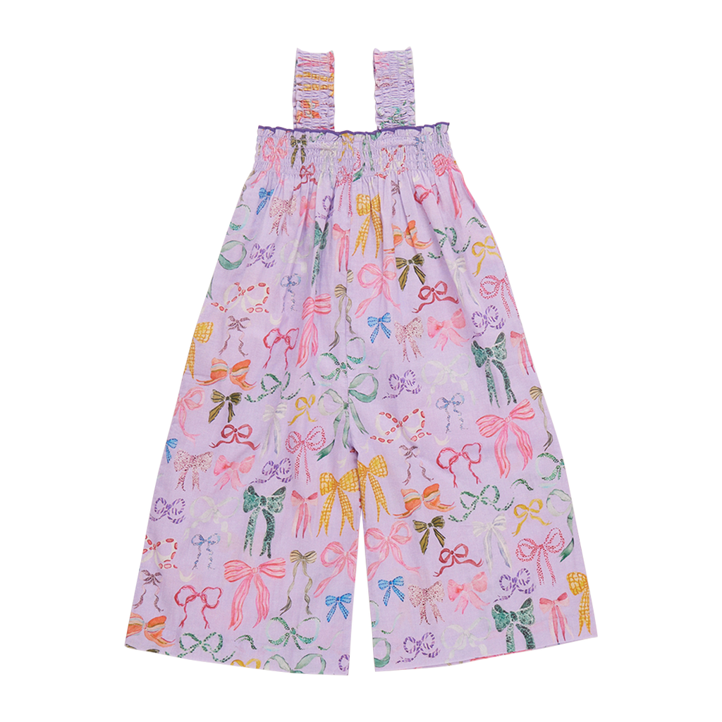 lavender watercolor bows