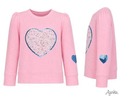 Sequin Applique Stay Sweet Pink Holly