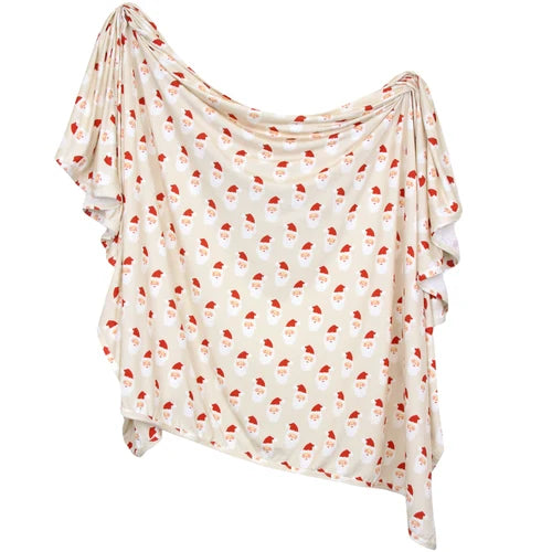 Santa Baby Swaddle Blanket