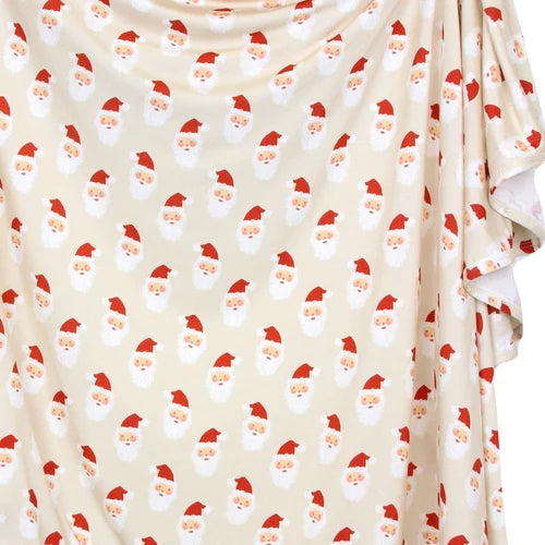 Santa Baby Swaddle Blanket