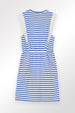 Girls Striped Knitted Dress