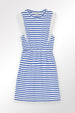 Girls Striped Knitted Dress