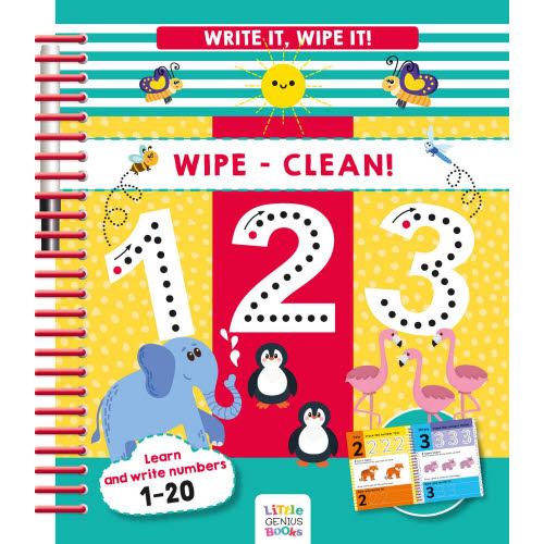 WRITE IT, WIPE IT! WIPE-CLEAN 123